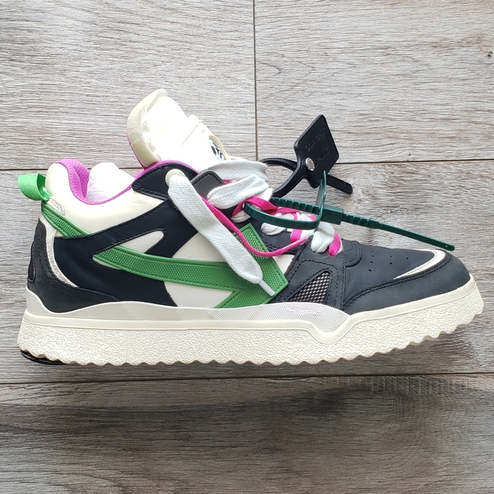 Off-WhiteMid Top Sponge sneakers. $513